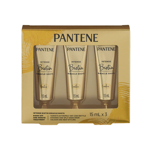 Pantene Intense Biotin Miracle Shots 3x15mL