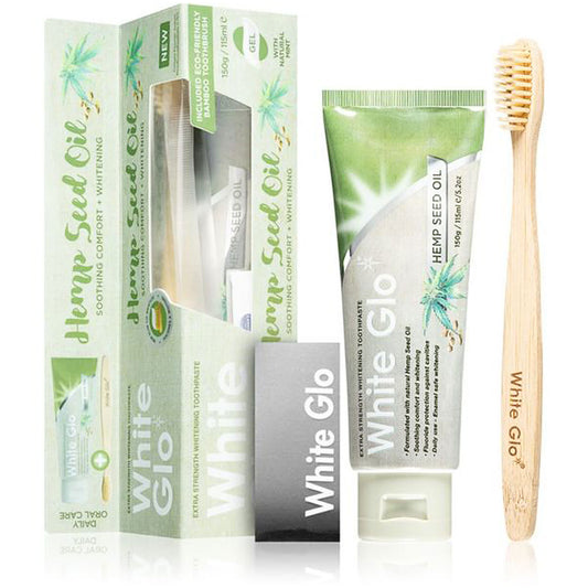 White Glo Toothpaste Hemp Seed Oil