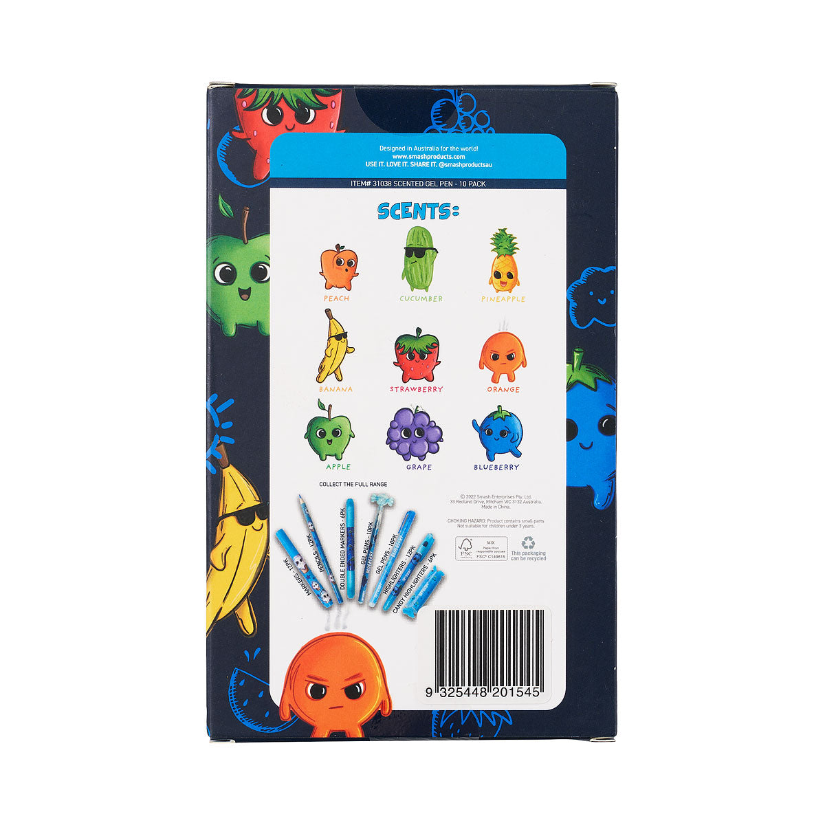Scented Gel Pens 10pk