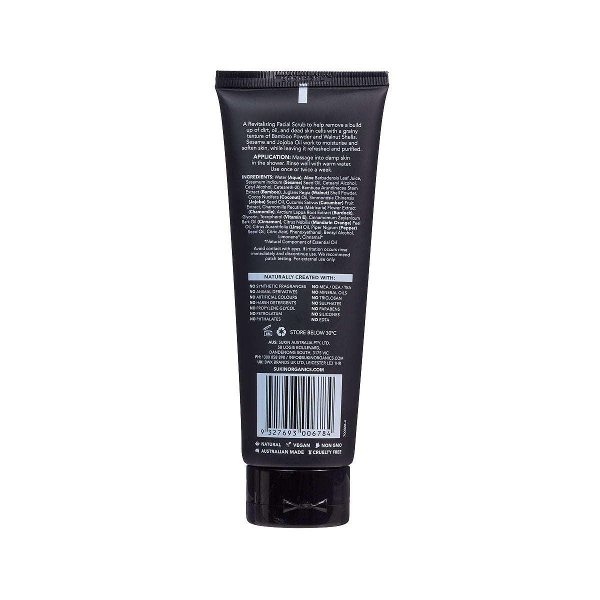Sukin Men Facial Scrub 125mL