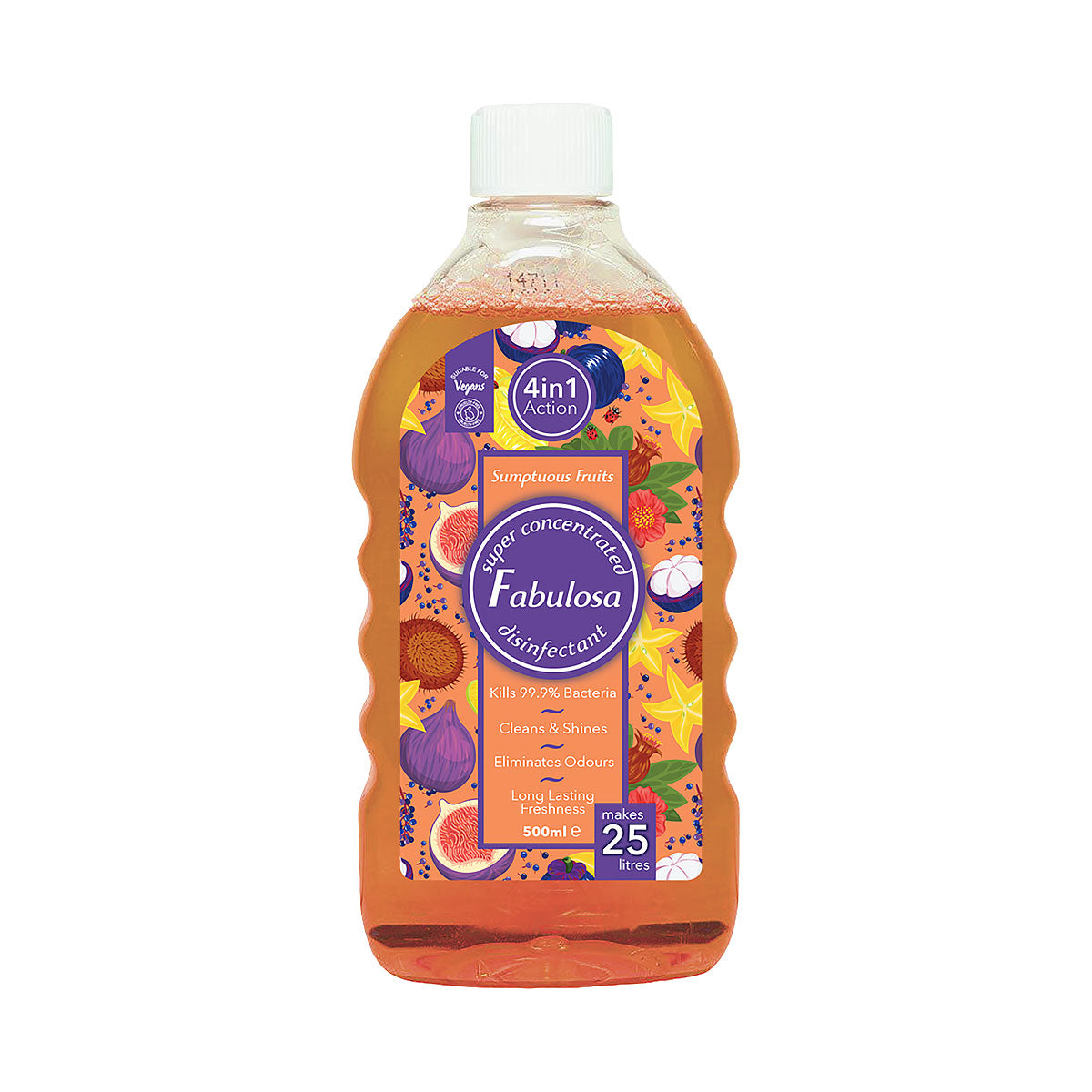 Fabulosa 4 In 1 Concentrated Disinfectant Sumptuous Fruits 500mL