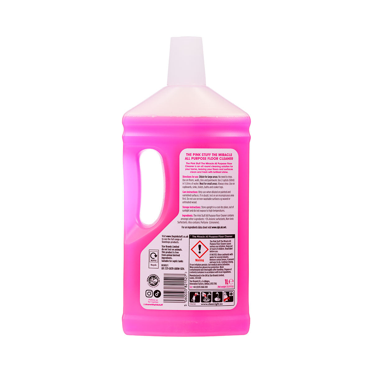 The Pink Stuff Floor Cleaner 1L