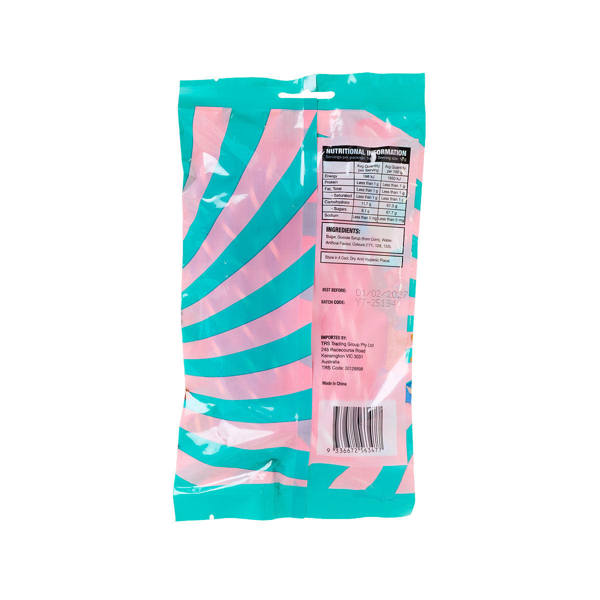Candy Cane Bubblegum 14pk