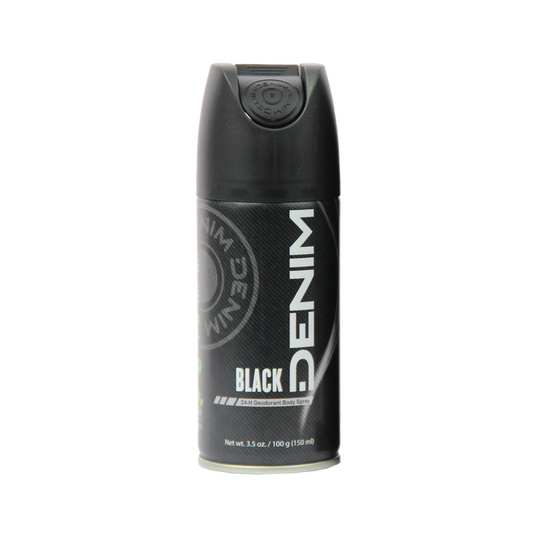 Denim Body Spray Black 150mL