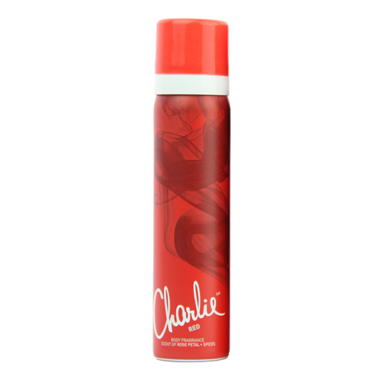 Charlie Body Fragrance Red scent of Rose Petal and Spices 75mL