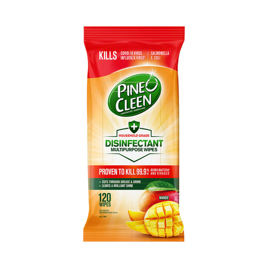 Pine O Cleen Disinfect Wipe Mango 120pk