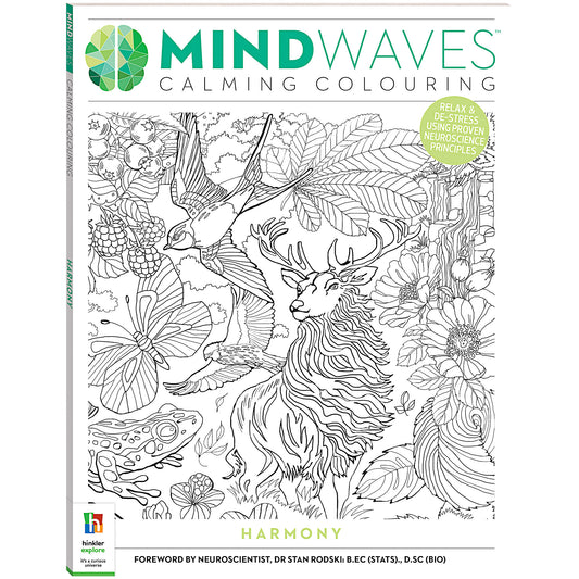 Mindwaves Calming Colouring Assorted