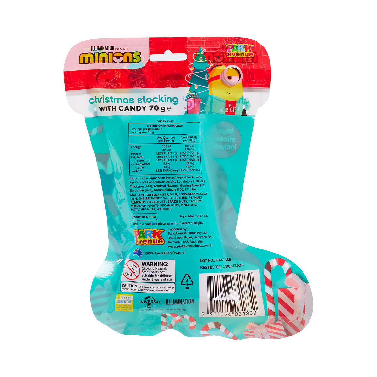 Minions Stocking 70g