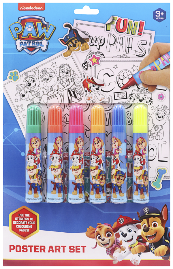 Paw Patrol Poster Art Set