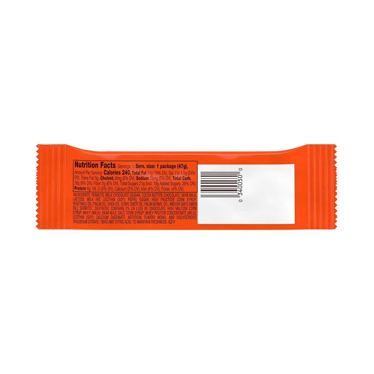 Reese's Nutrageous Chocolate Bar 47g