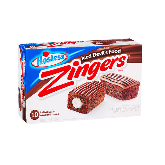 Hostess Chocolate Zinger 360g 10pk