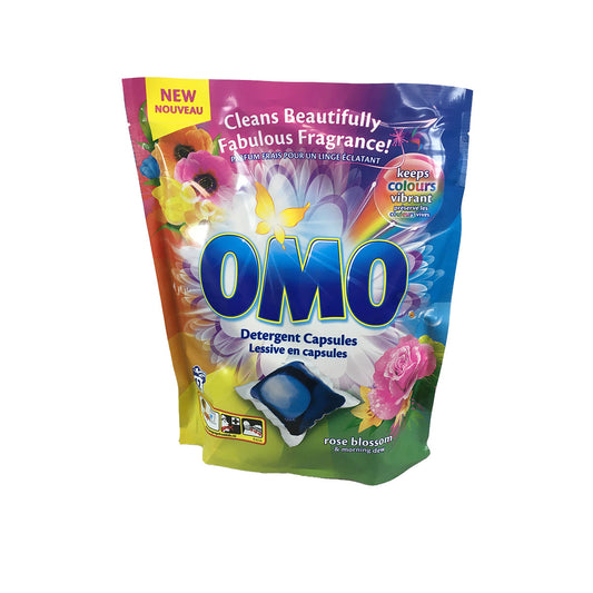 Omo Laundry Capsules Rose Blossom & Morning Dew 42pk
