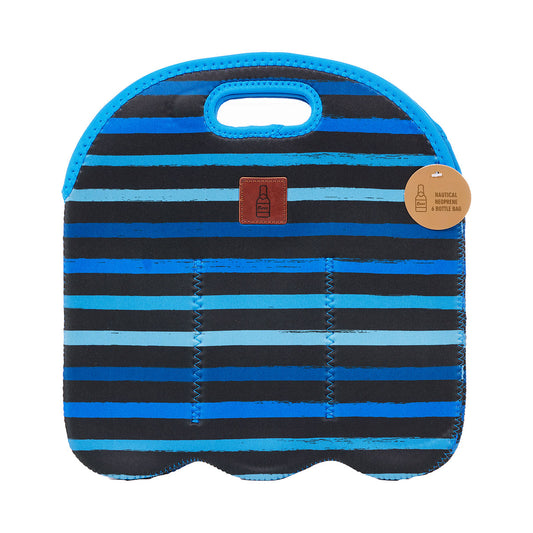 Nautical Neoprene 6-Bottle Bag