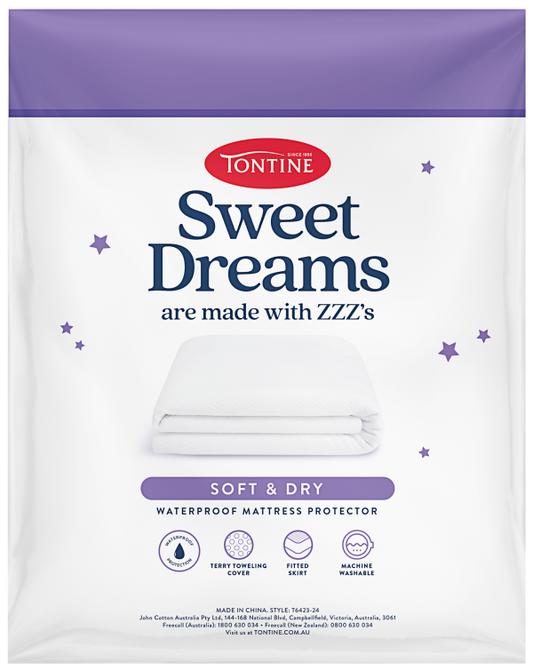 Tontine Sweet Dreams Mattress Protector QB