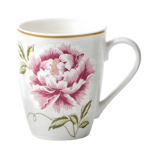 Floral New Bone Mug 340mL Assorted