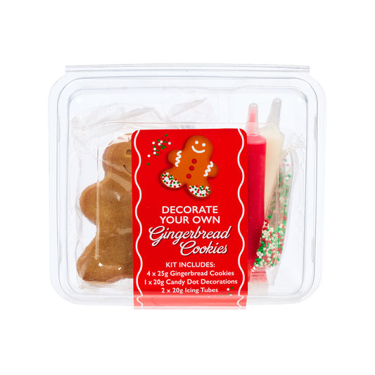 Gingerbread Man Decorating DIY Kit 160g