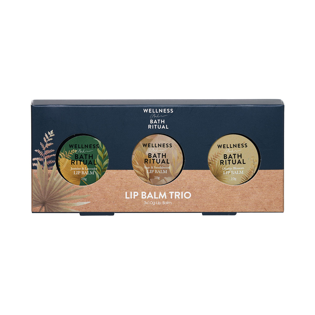 Natural Lip Balm Trio