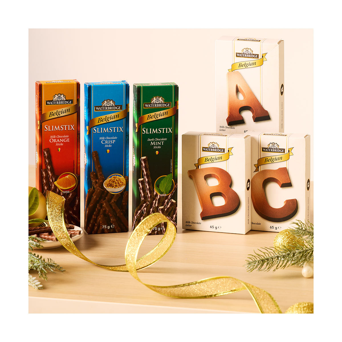 Waterbridge Chocolate Letters 65g