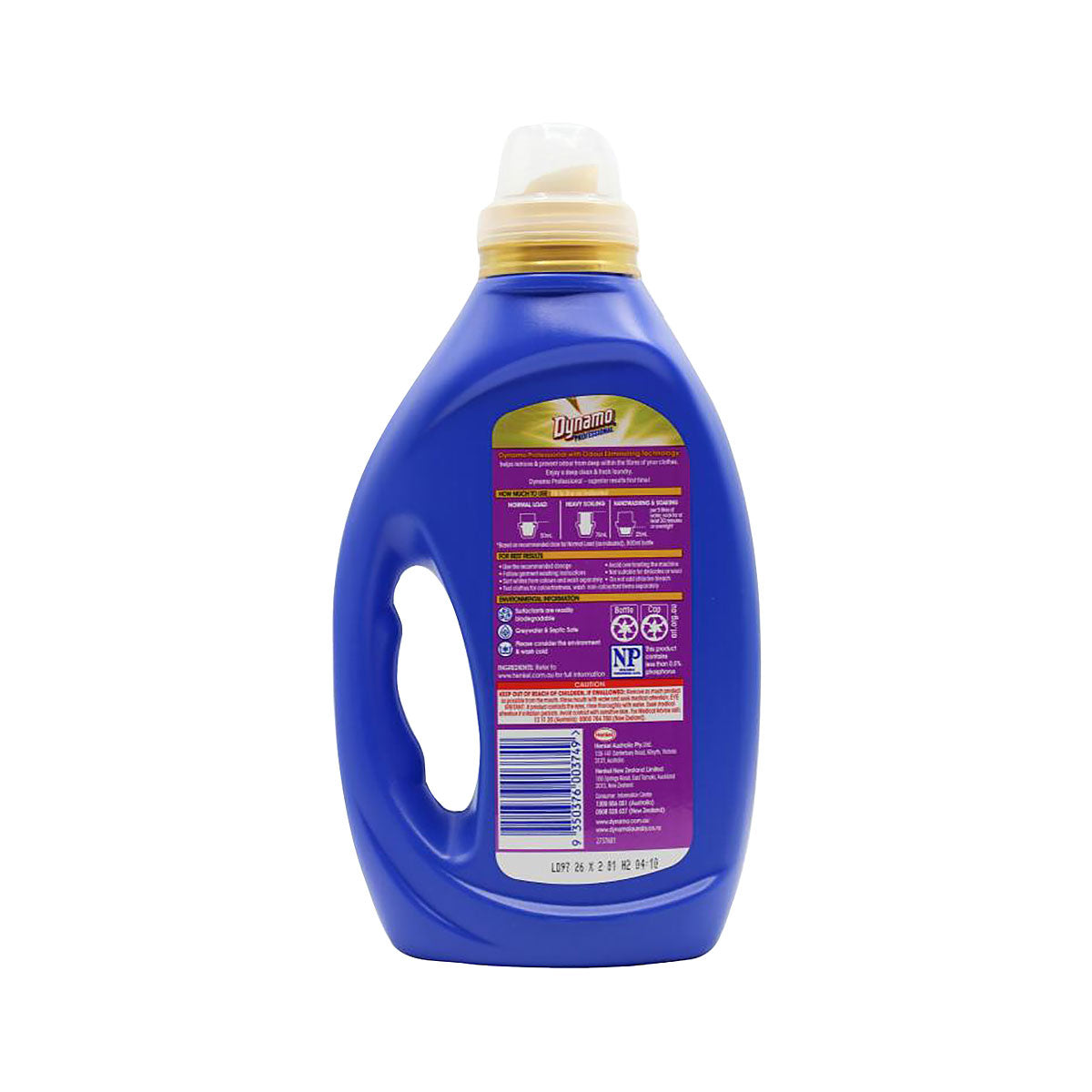 Dynamo Laundry Liquid Professional Odour Elim 900mL