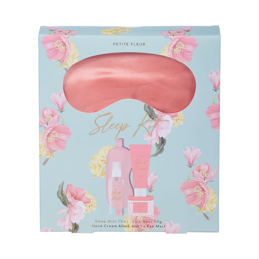 Floral 4pc Sleep Kit