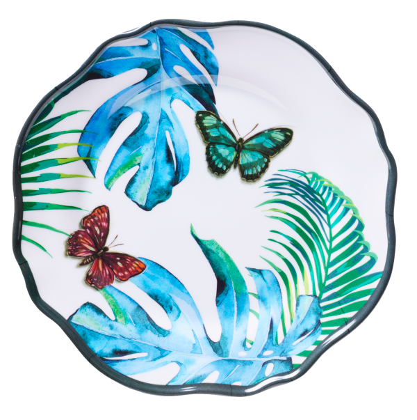 Tropics Plate 21cm Assorted