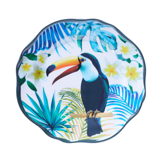 Tropics Plate 21cm Assorted
