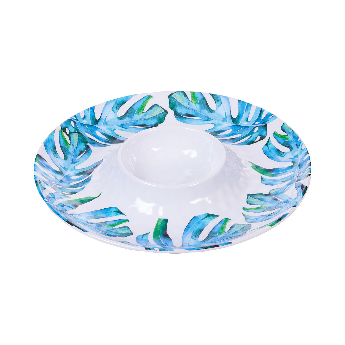 Tropics Chip 'N' Dip Plate 38cm