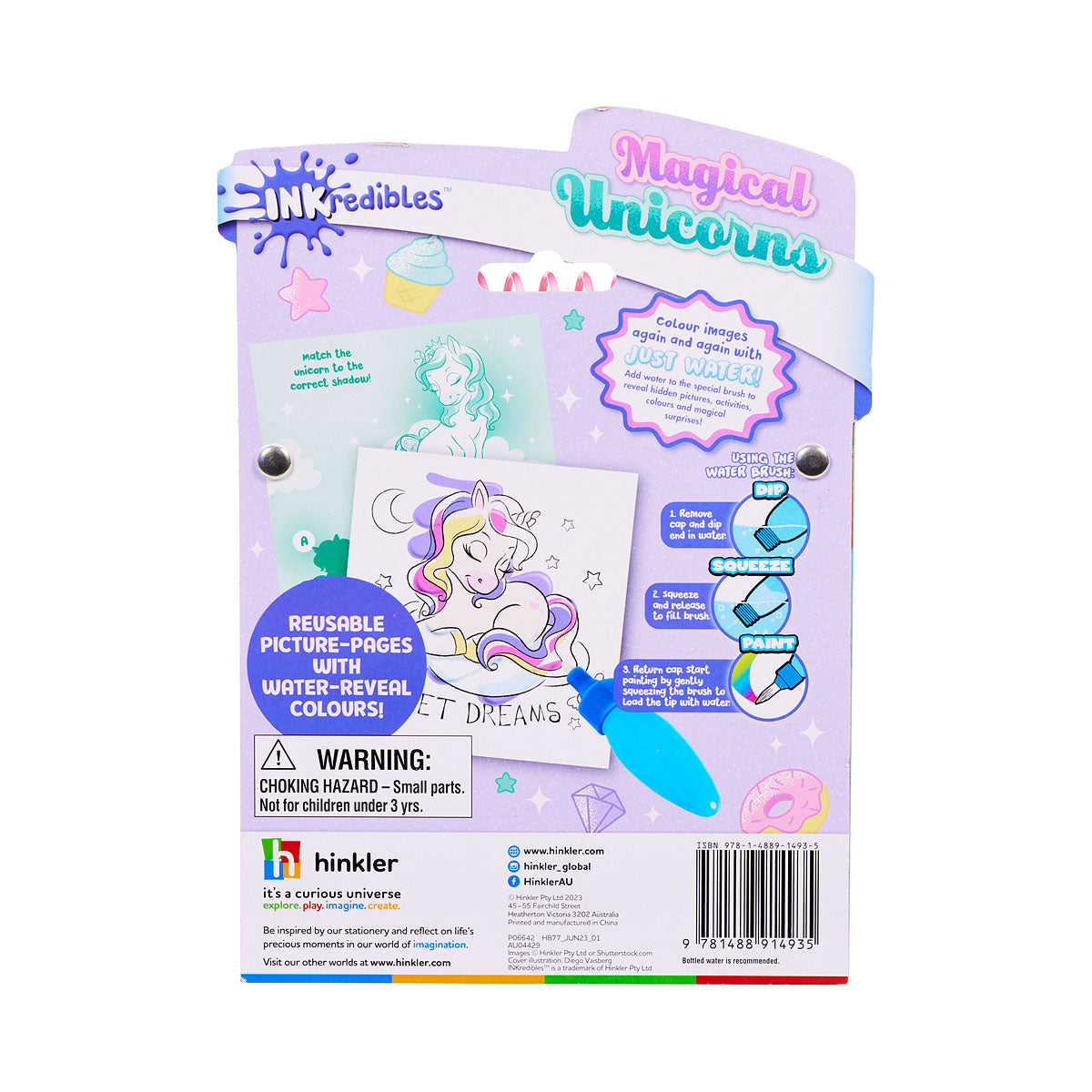 Licensed Paw Patrol or Magical Unicorns Water Wonder