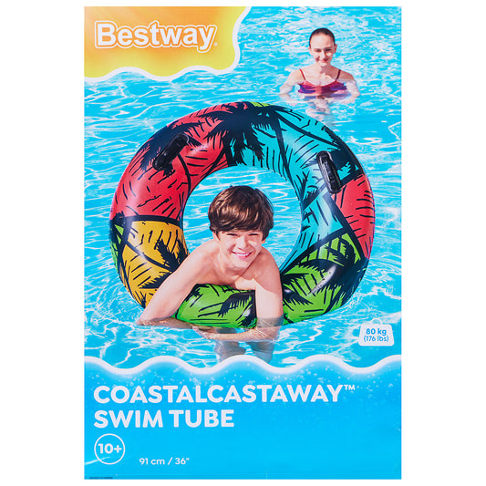 Printed Swim Ring 91cm