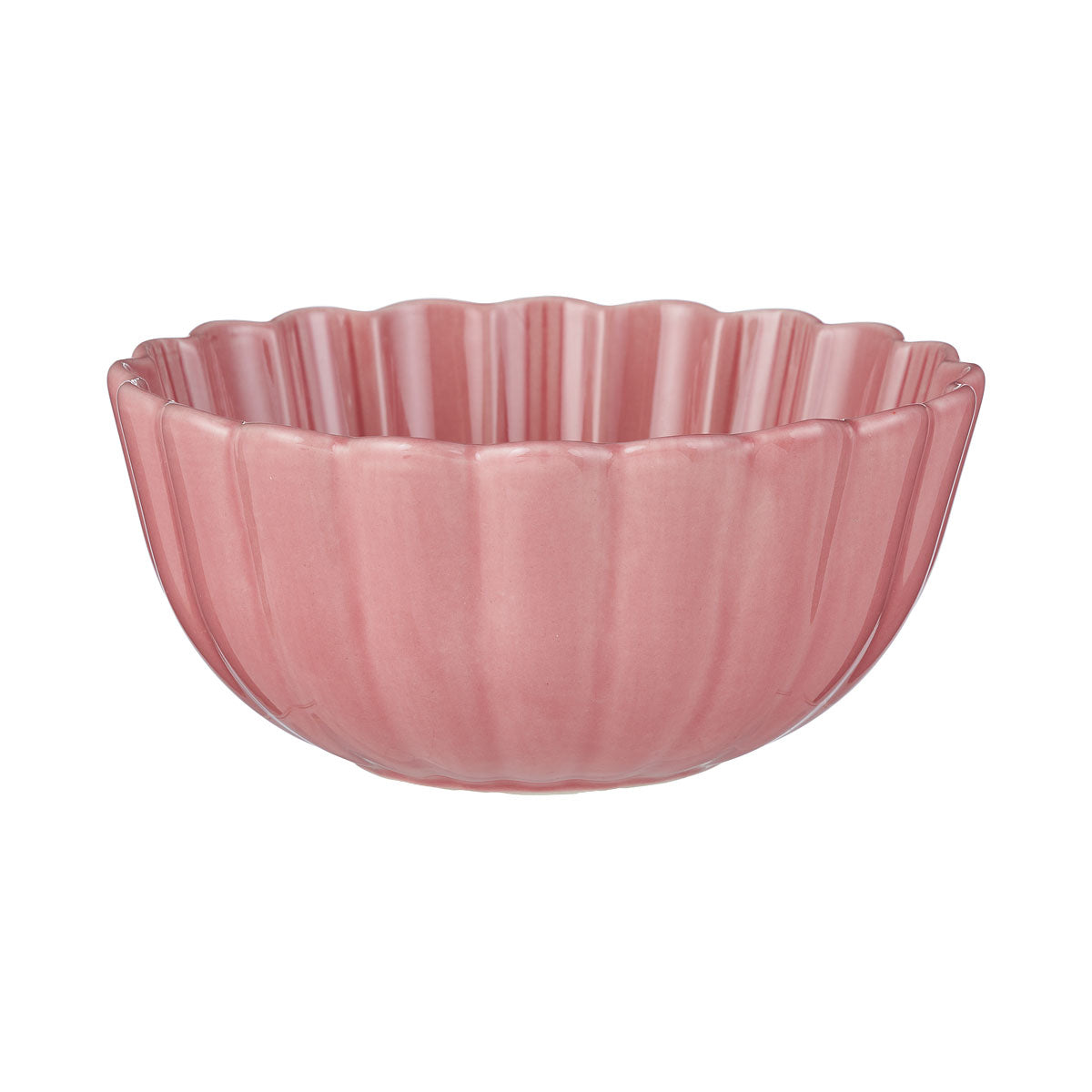 Flower Reactive Bowl 17cm Assorted