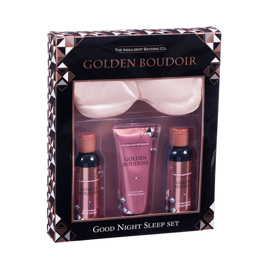 Golden Boudoir Sleep Set