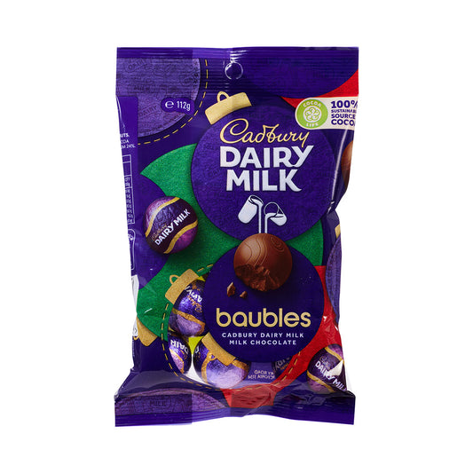 Cadbury Dairy Milk Baubles Bag 112g