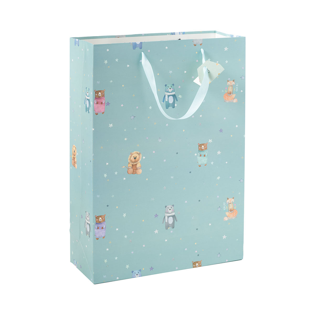 Baby Bears Gift Bag Blue XL