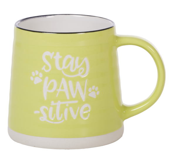 Pet Love Embossed Mug 370mL Assorted