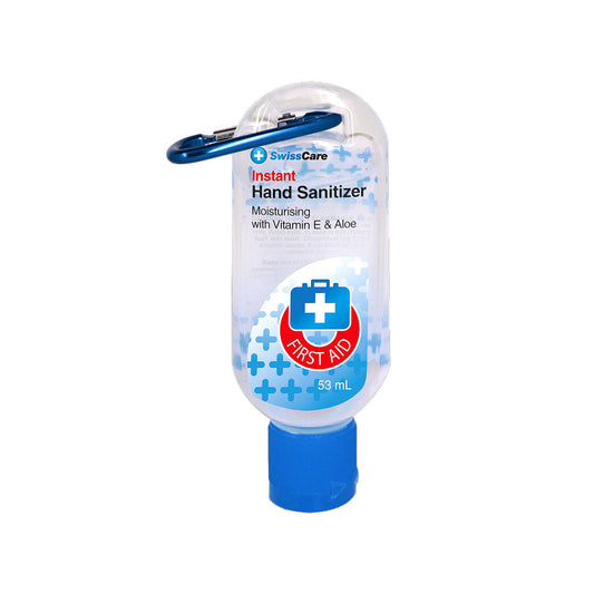 Hand Sanitiser With Clip 53mL