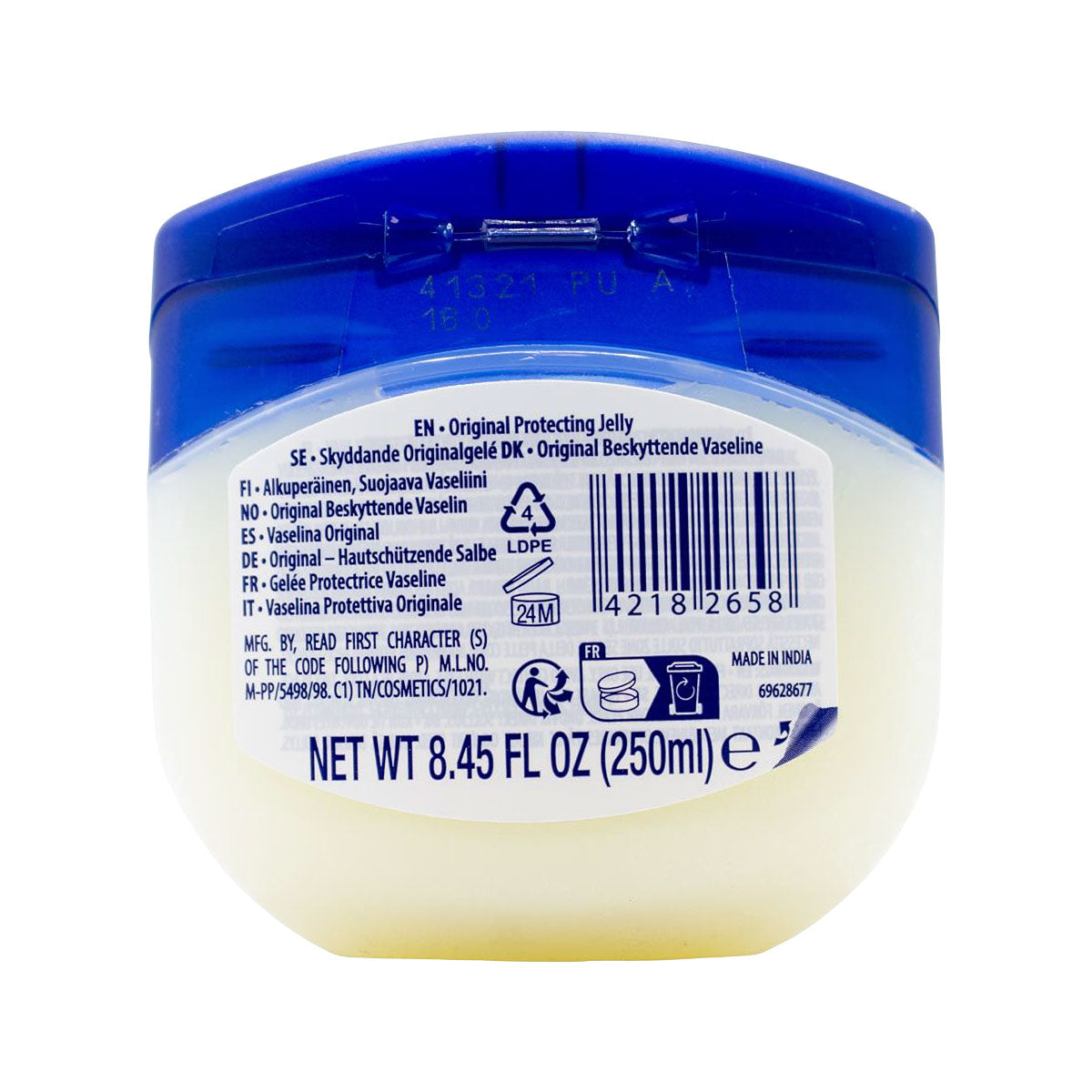 Vaseline Petroleum Jelly Original 250mL