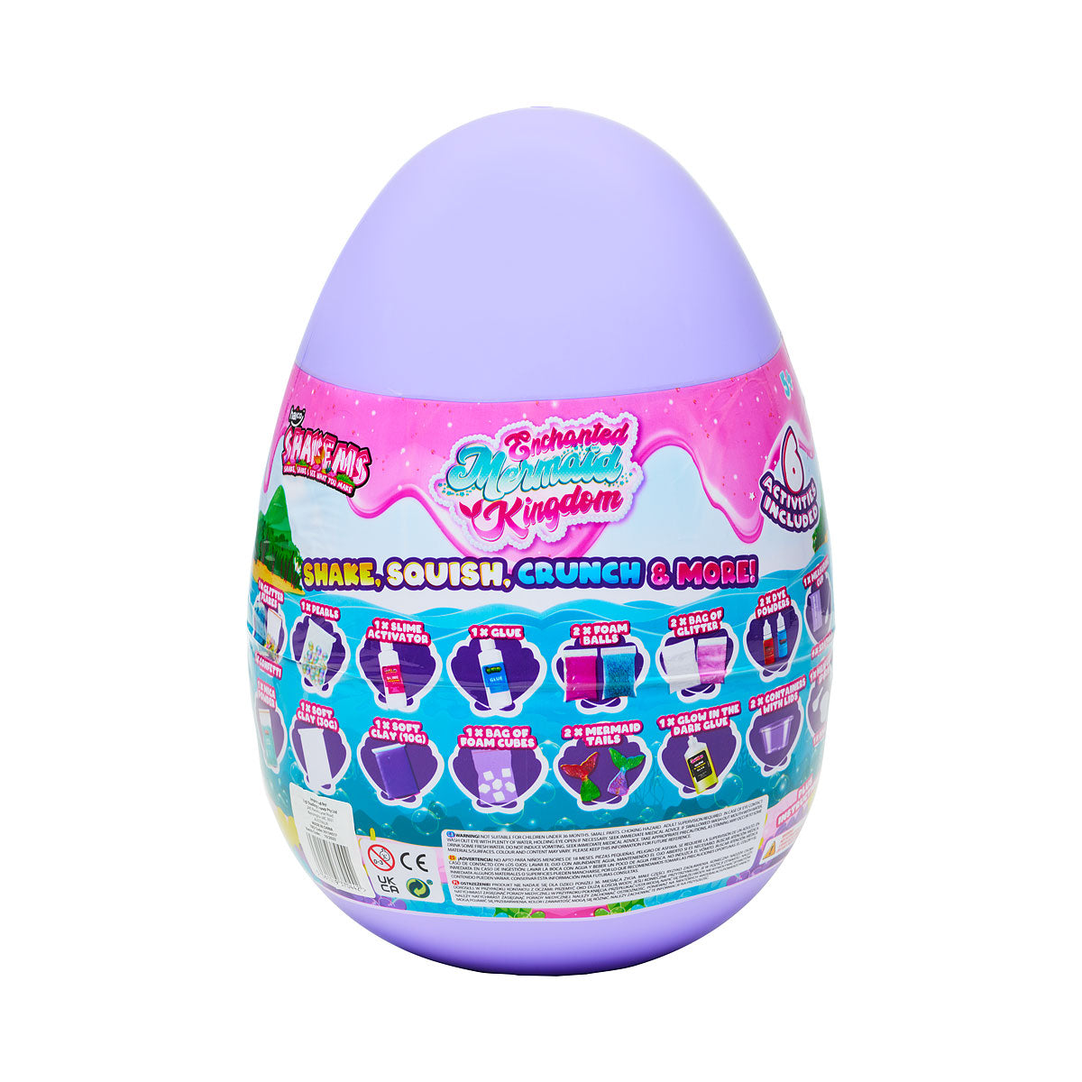 Shakems Enchanted Mermaid Kingdom Slime Kit