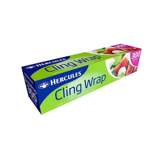 Hercules Cling Wrap 300m Bulk Size