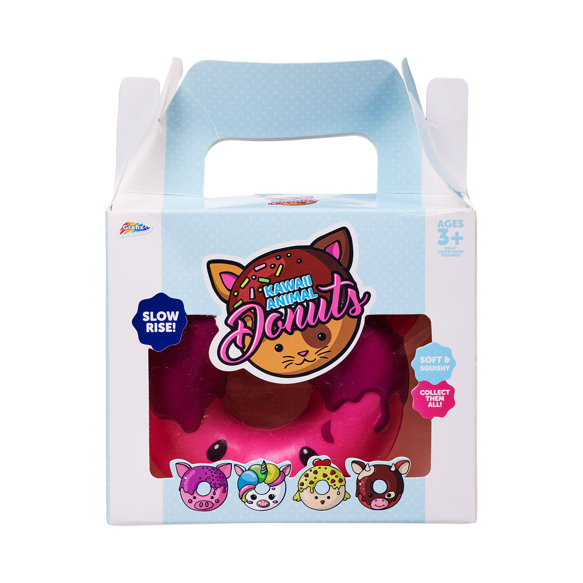 Slow Rise Donut Animal Assorted