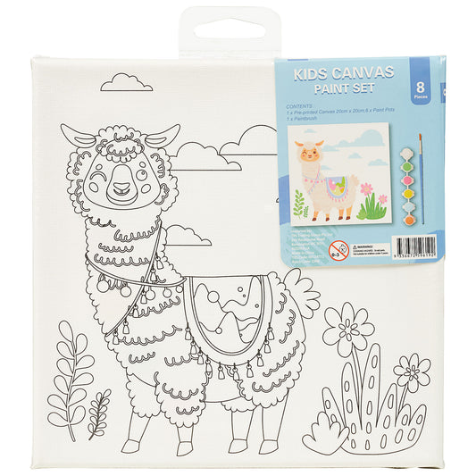 Kids' Canvas Paint Set Assorted