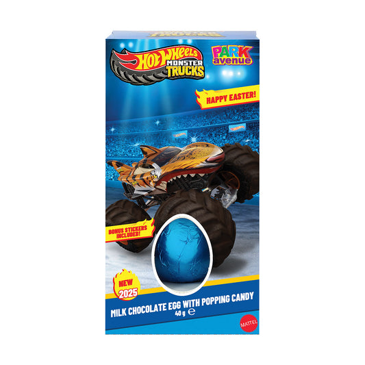 Hot Wheels Pop Candy Egg & Sticker 40g