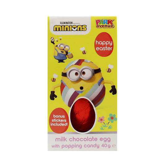 Minions Pop Candy Egg & Sticker 40g