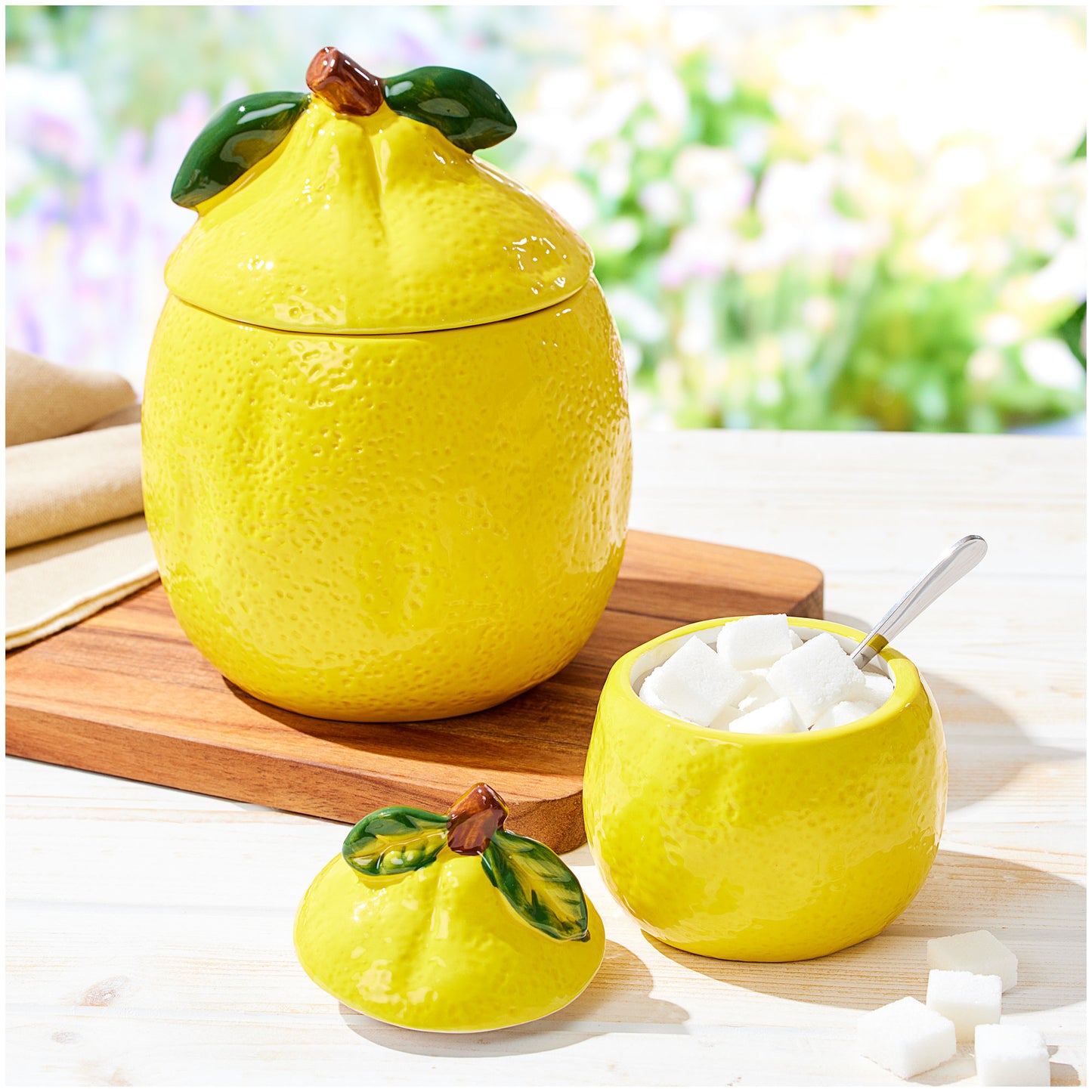 Lemon Canister Large