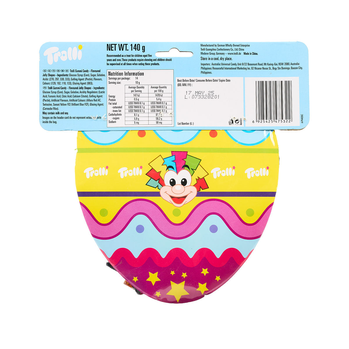 Trolli Bunny Party Stocking 140g