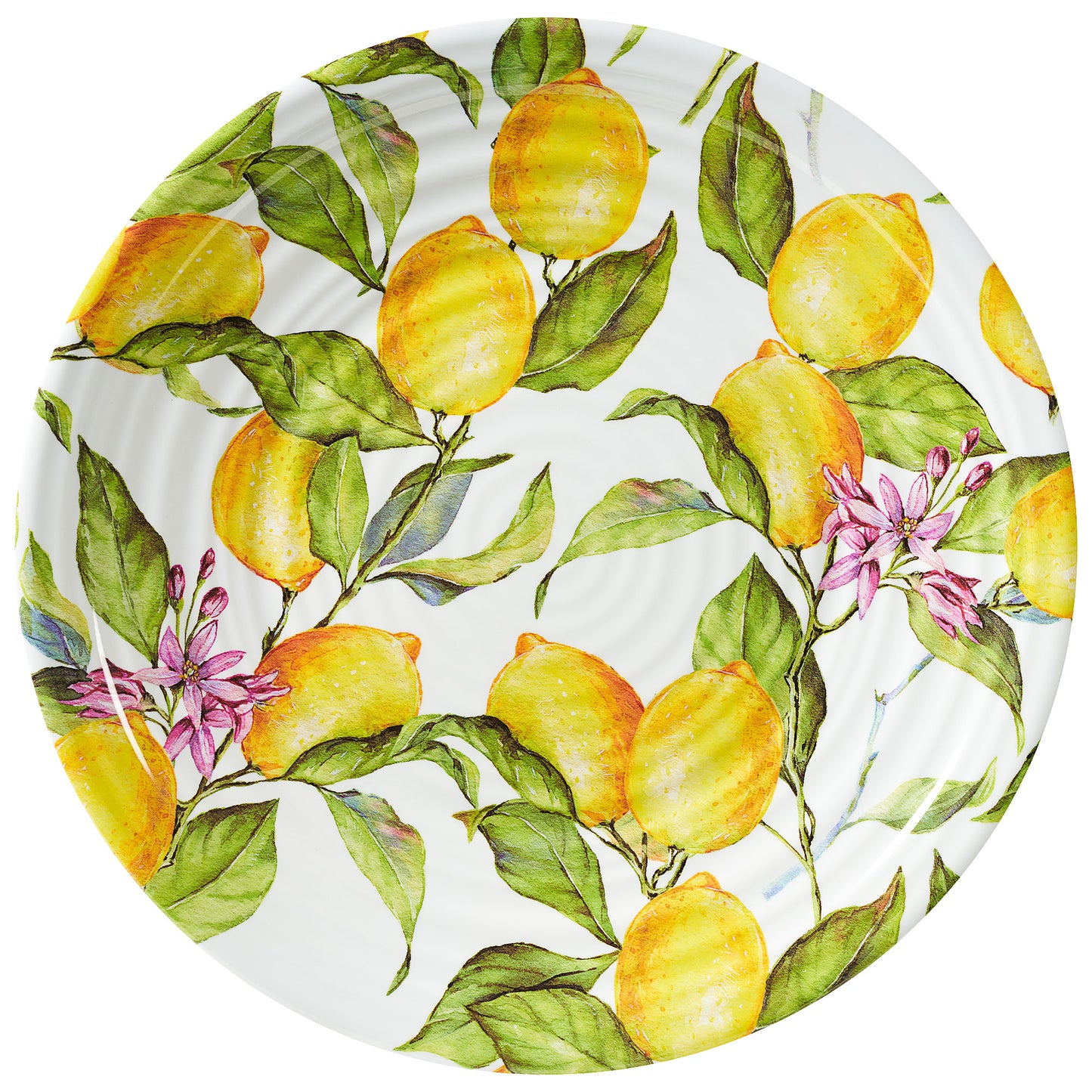 Lemons Round Platter XL