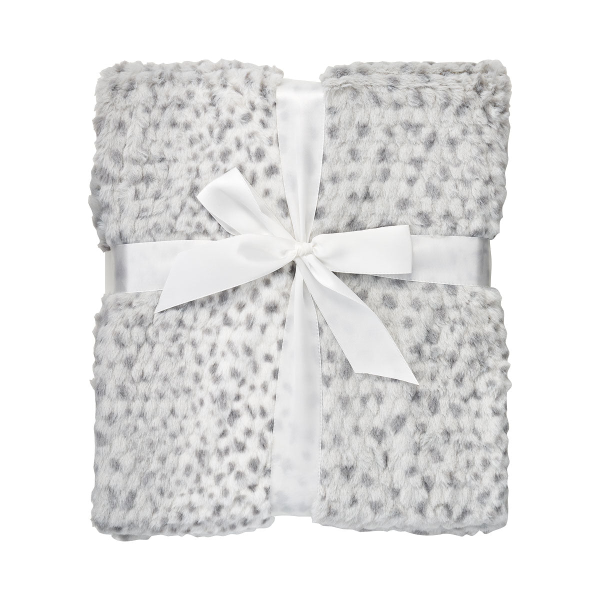 Faux Fur Throw Leopard/Diamond 127x220cm