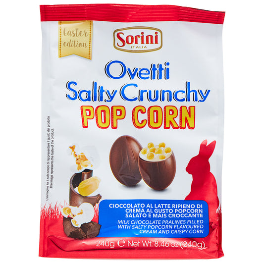 Sorini Crunchy Pop Corn Egg Bag 240g