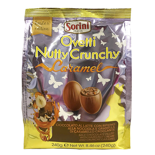 Sorini Nut Crunchy Caramel Egg Bag 240g