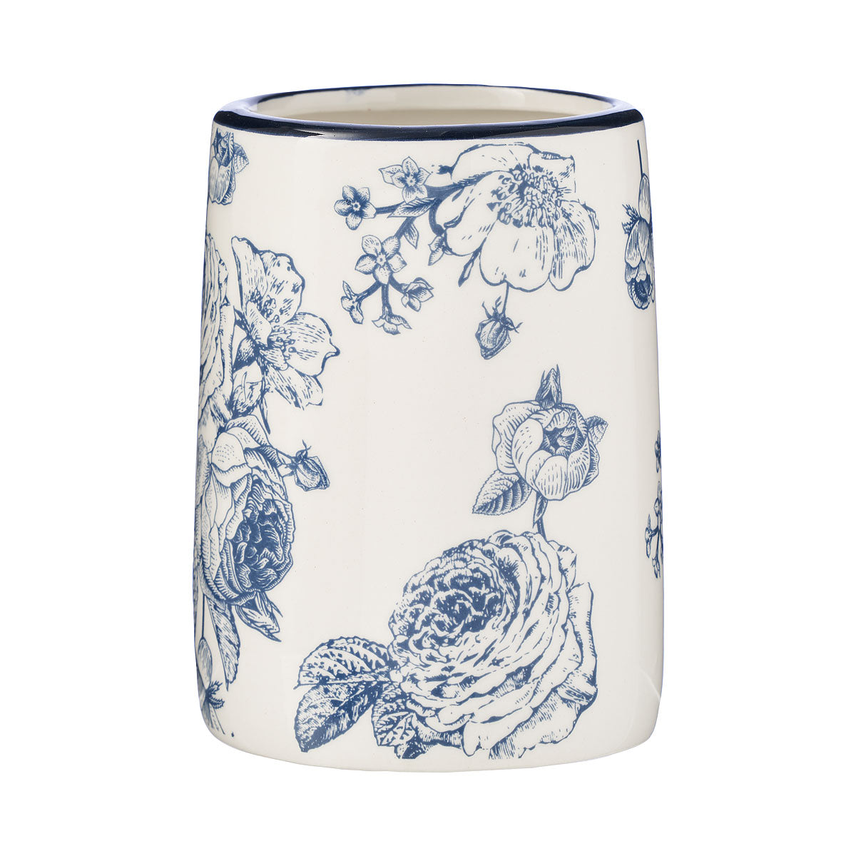 Blue Botanics Ceramic Tumbler