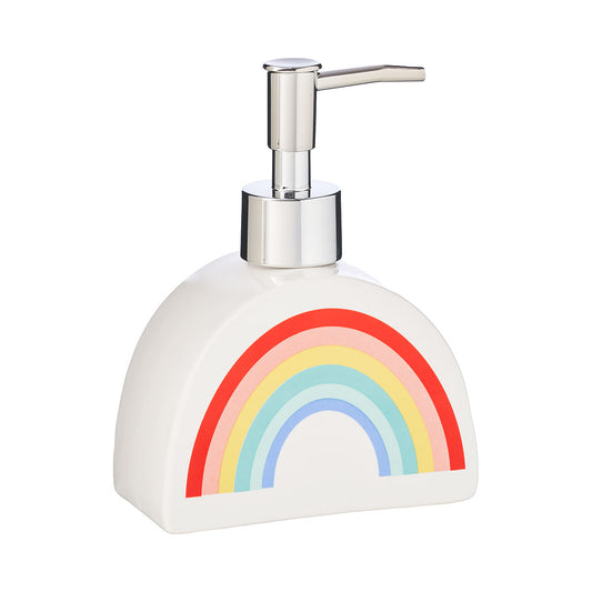 Rainbow Ceramic Soap Dispenser